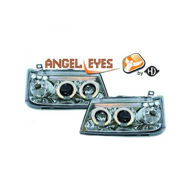 phares design, chrome, régl. électr., anneaux       205,