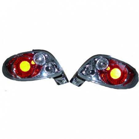 Feux arrière design chromé Peugeot 206 CC Feux arrière design chromé Peugeot 206 CC