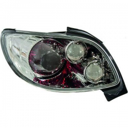 Feux arrière design chromé Peugeot 206cc 2-portes