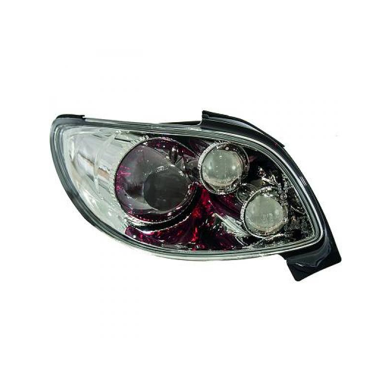 Feux arrière design chromé Peugeot 206cc 2-portes
