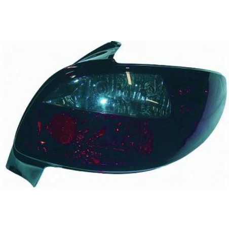 Feux arrière design rouge/gris Peugeot 206 Feux arrière design rouge/gris Peugeot 206