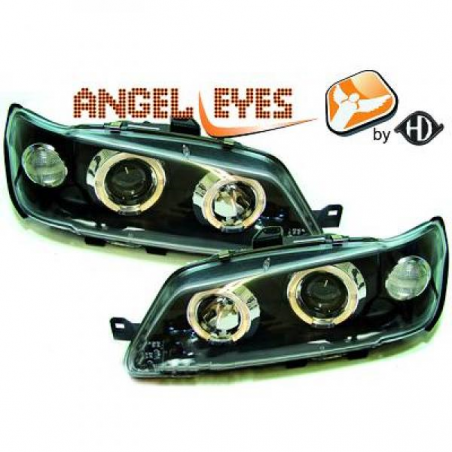 phares design, noir, règl. man., anneaux 306, phares design, noir, règl. man., anneaux 306,