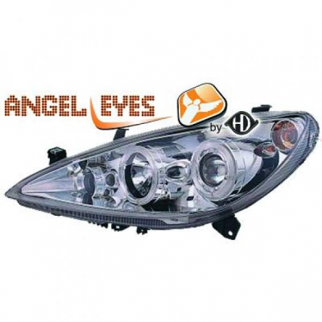 phares design, chrome, anti-br., correct. phare, règl. électr., anneaux 307, phares design, chrome, anti-br., correct. phare, règl. électr., anneaux 307,