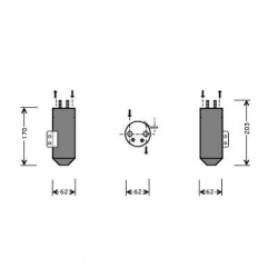 TROCKNER      PEUGEOT 206,