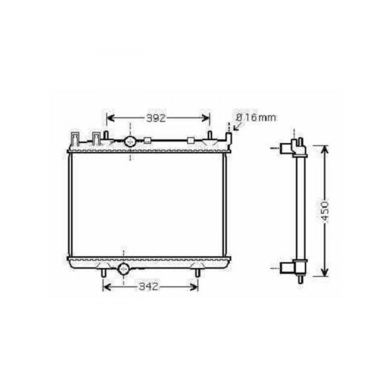 K�HLER  PEUGEOT 206 1.6HDi