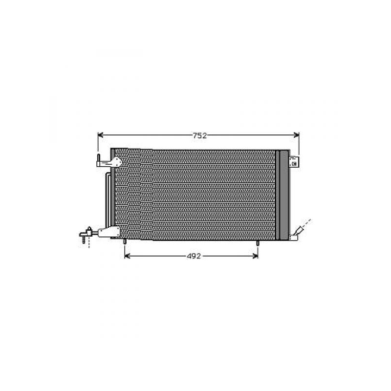 KONDENSATOR   PEUGEOT 306,
