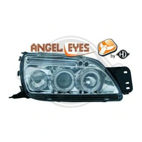 phares design, chrome, règl. man., anneaux FIESTA, phares design, chrome, règl. man., anneaux FIESTA,