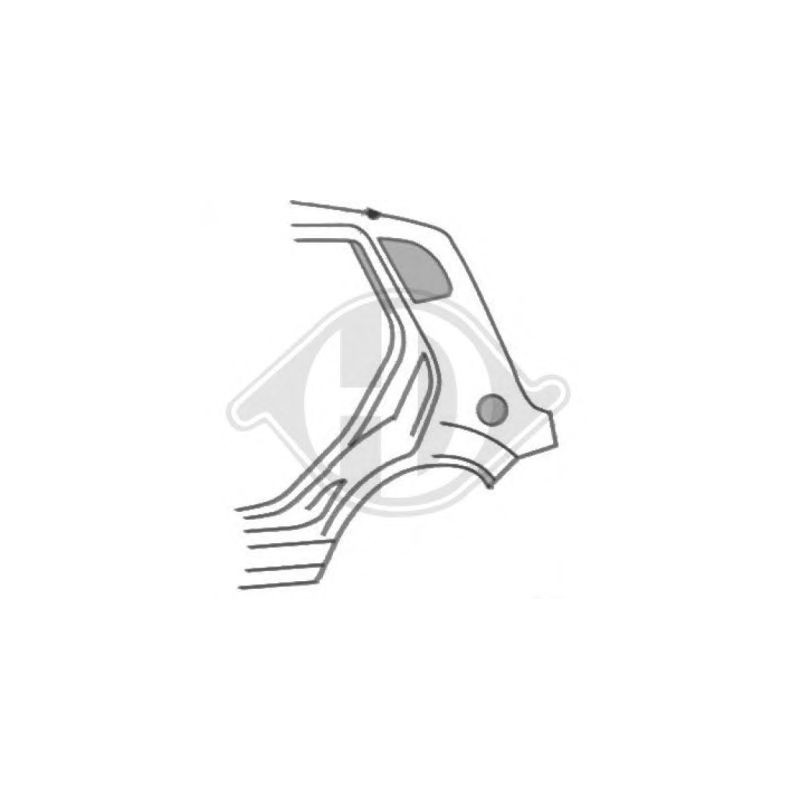  aile arrière  G   FIESTA, 