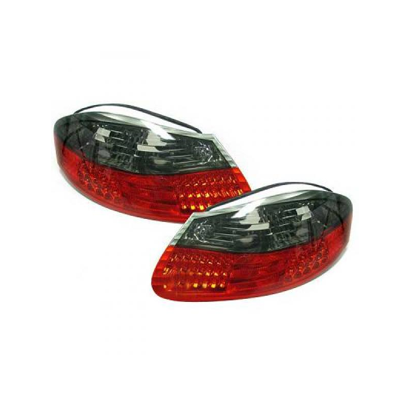 Feux arrière LED rouge/noir Porsche Boxster