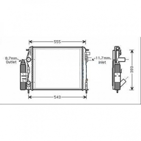 K�HLER+KONDENSATOR   CLIO,