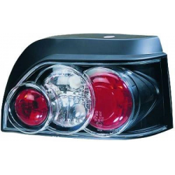 Feux arrière design noir Renault Clio
