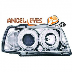 phares design, chrome, règl. électr., anneaux       CLIO,