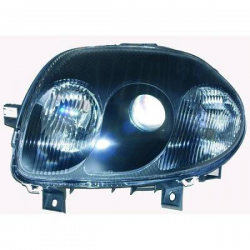 phares design, noir, DE+HB3/H7,     CLIO,