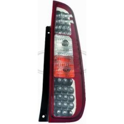  feux arrières design, rouge, LED      FIESTA 