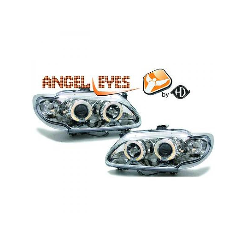 phares design, chrome, règl. man., anneaux       MEGANE,