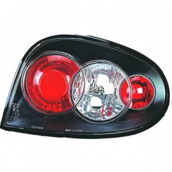 Feux arrière design noir Renault Megane 3-portes