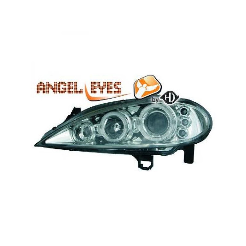 phares design, chrome, règl. man., anneaux       MEGANE,