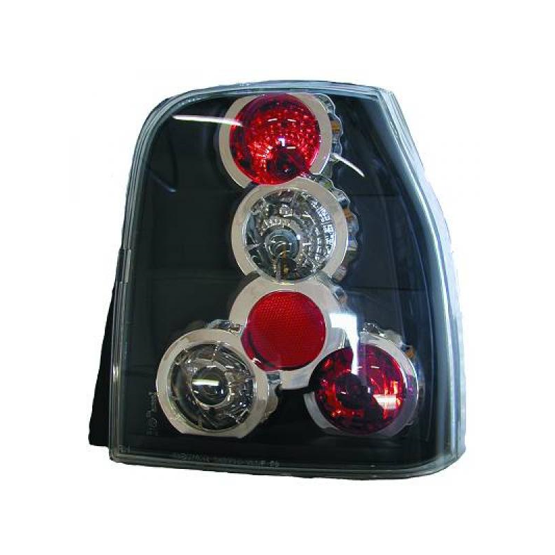 Feux arrière design noir Volkswagen Lupo