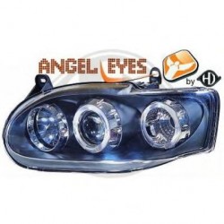  phares design, noir, clign., règl. man., anneaux        ESCORT, 