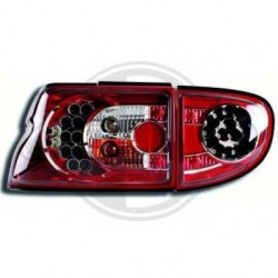  feux arrières design, LED, rouge,         ESCORT, 3-5-portes 