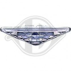  répétiteur design, chrome, avec ampoules orange         FOCUS, 