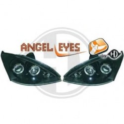  phares design, noir, règl. électr., anneaux     FOCUS, 