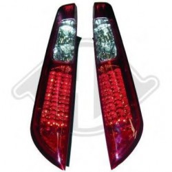  feux arrières design, rouge/blanc, LED        FOCUS, 