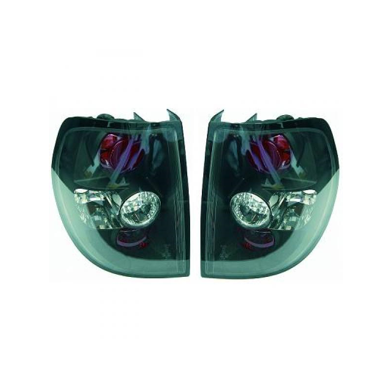 Feux arrière design noir FOX, Volkswagen