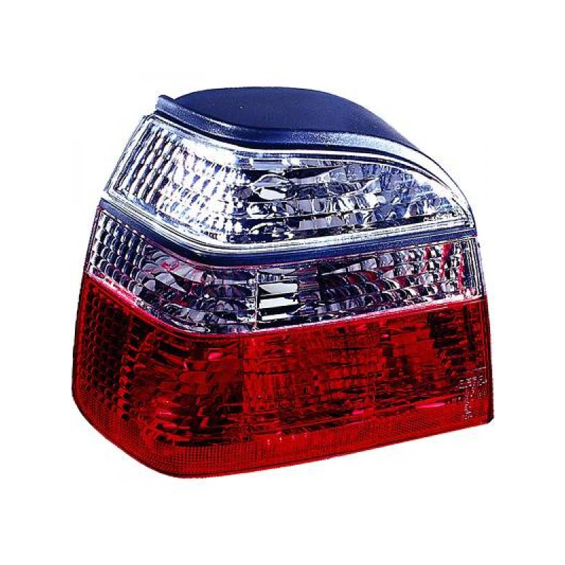 Feux arrière design rouge/blanc Volkswagen Golf 3 Berline