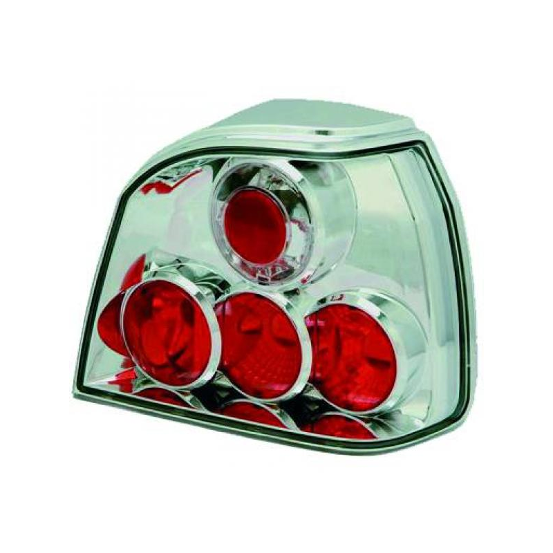 Feux arrière design chromé Volkswagen Golf 4 portes