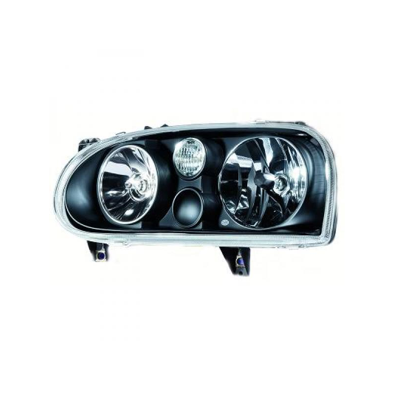 phares design, noir, H7/H7, Look '98,         GOLF,