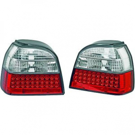 Feu arrière gauche LED rouge/blanc, Volkswagen Golf Berline