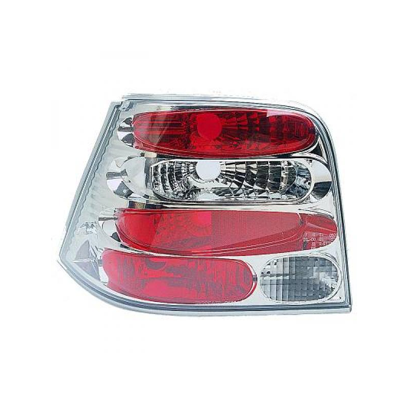 Feux arrière design chrome Volkswagen Golf Berline