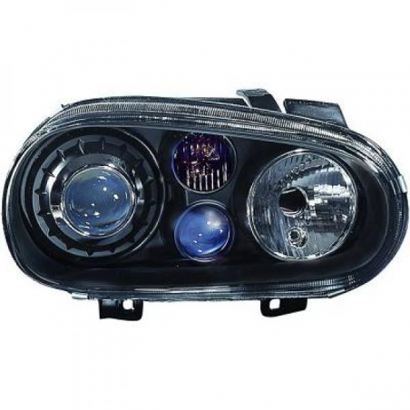 phares design, noir, Look R32, règl. électr. GOLF, phares design, noir, Look R32, règl. électr. GOLF,
