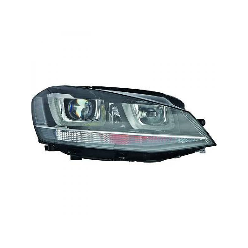 Phare Bi-xénon Volkswagen GOLF 7 avant droit