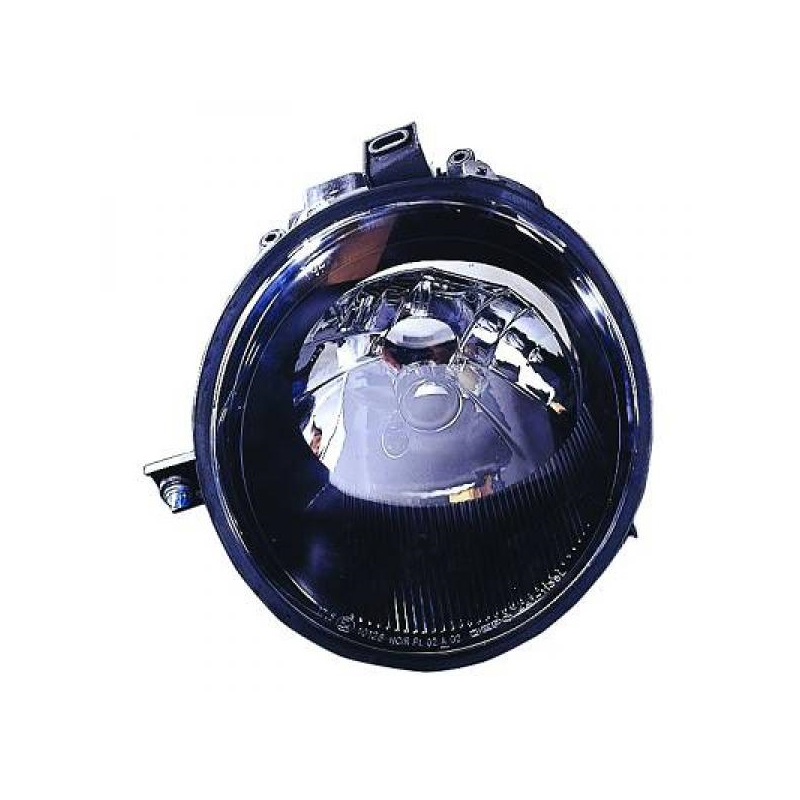 phares design, noir, H4, régl. électr.      LUPO,