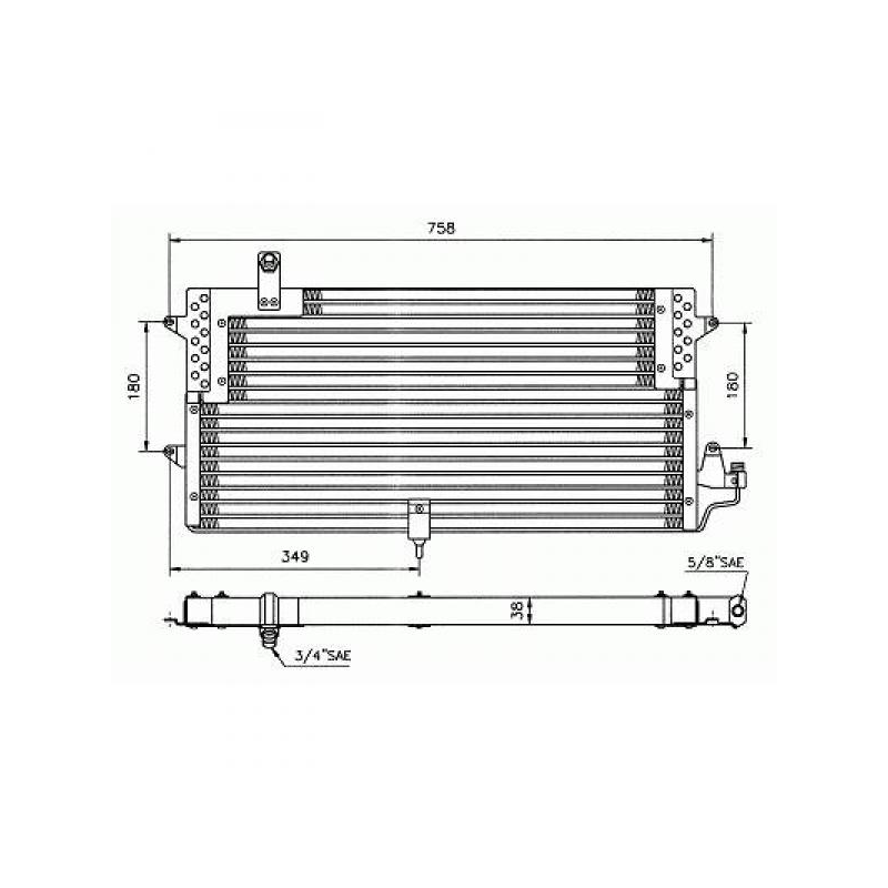 KONDENSATOR     VW PASSAT,
