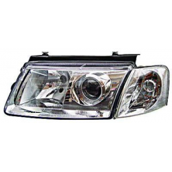 phares design, chrome, H7/H7+DE, avec clign., sans anti-br.,      PASSAT,