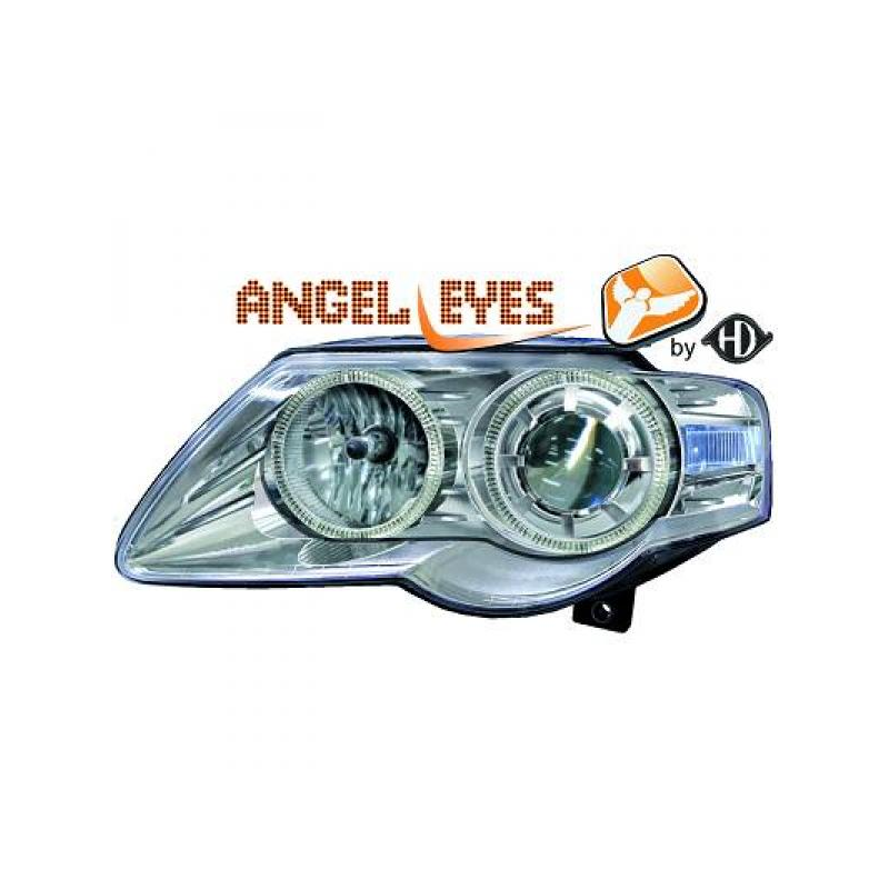 phares design, chrome, H7/H7, avec correct. phare,     PASSAT