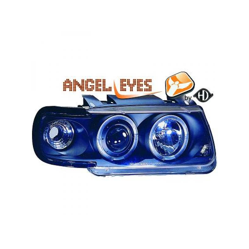 phares design, noir, régl. man., anneaux        POLO,