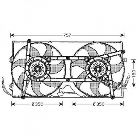 electro-ventilateur double                   T4,