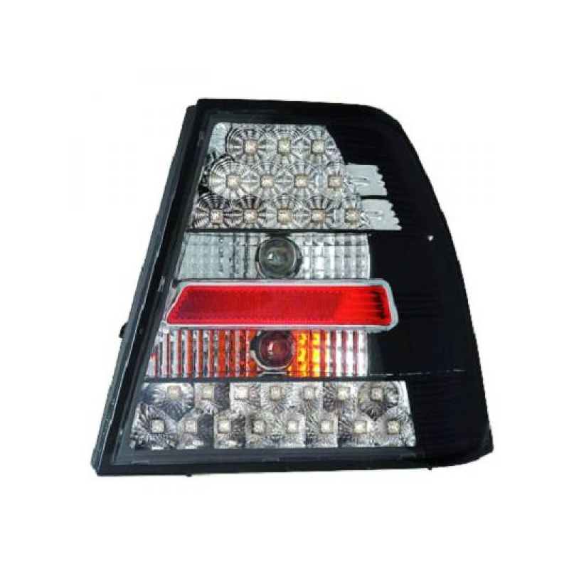 Feux arrière LED design noir, Volkswagen Bora Berline