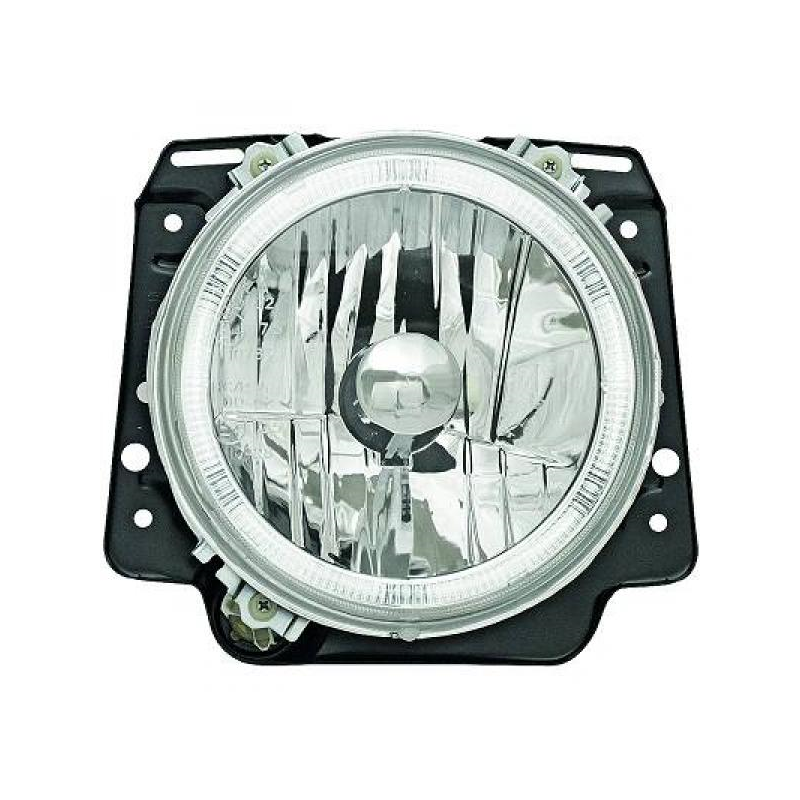 phares design, chrome, règl. électr., anneaux     GOLF, 