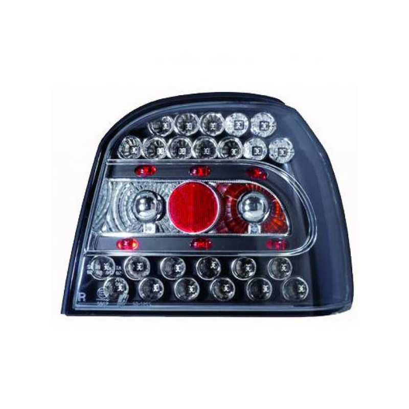 Feu arrière gauche LED noir, Volkswagen Golf Berline