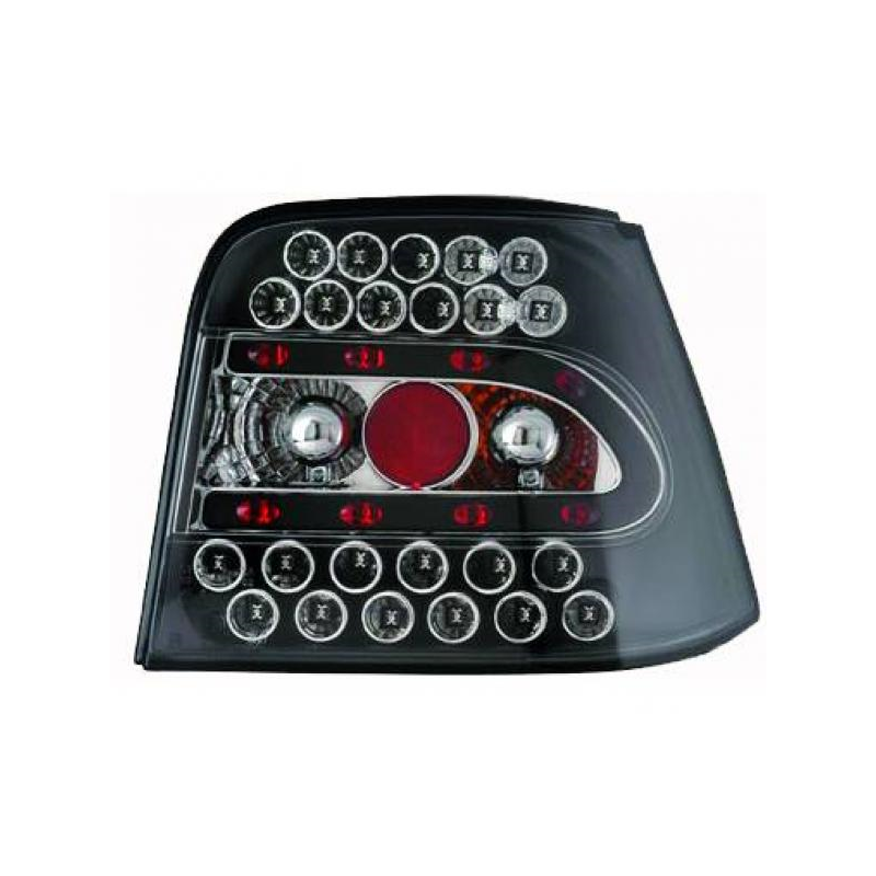 Feux arrière design noir LED Volkswagen Golf 4 Berline