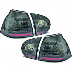Feux arrière design noir LED Volkswagen Golf 5