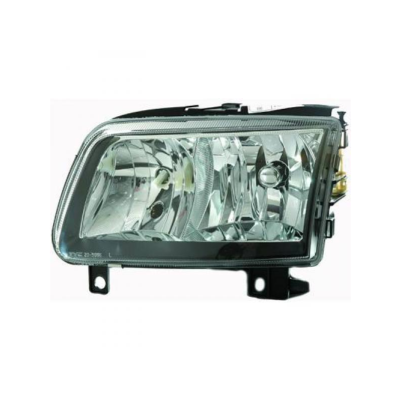 phares design, noir, H7/H1,  régl. électr.       POLO,