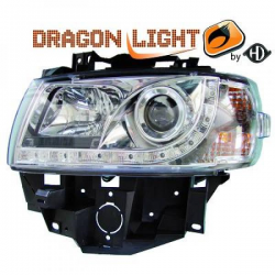 fari con LED diurni, chrome, T4,