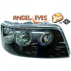 phares design, noir, avec anneaux     VW T5,