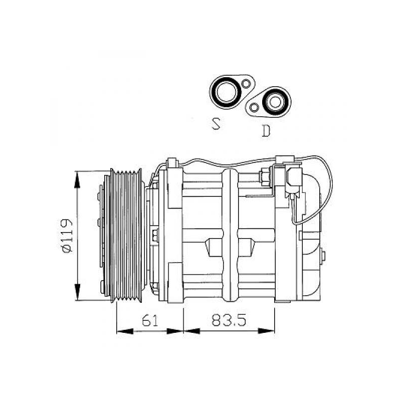 KOMPRESSOR      VOLVO 850